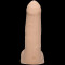 VAC U LOCK Dildo William Seed aus Ultraskyn mit abnehmbarem Saugfuss Beige