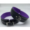 BLACK SWAN Oberschenkelfesseln Black &amp; Purple S