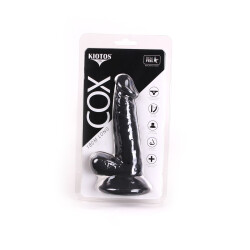 KIOTOS Cox 018 Dildo 18,0 cm Schwarz