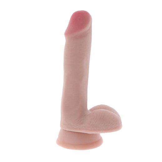 TOY JOY Get Real Dildo aus TPE 17 cm Beige