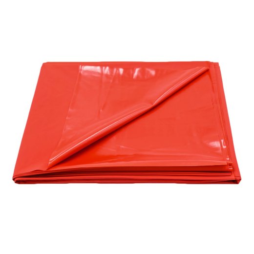 KIOTOS Bettlaken aus PVC 200 x 220 cm Rot