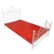 KIOTOS Bettlaken aus PVC 200 x 220 cm Rot