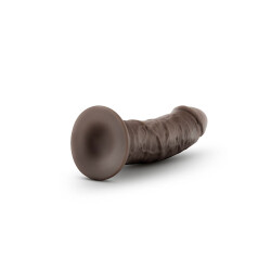 BLUSH AU NATUREL 20,3 cm &Oslash; 5,0 Dildo Chocolate mit Saugnapf braun