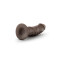 BLUSH AU NATUREL 20,3 cm &Oslash; 5,0 Dildo Chocolate mit Saugnapf braun