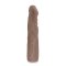 BLUSH AU NATUREL 18,0 cm Ø 3,5 Dildo Victor aus Sensa Feel braun