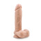 BLUSH AU NATUREL 19,0 cm &Oslash; 5,0 Dildo aus Sensa Feel &amp; Saugnapf Beige