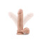 BLUSH AU NATUREL 19,0 cm &Oslash; 5,0 Dildo aus Sensa Feel &amp; Saugnapf Beige