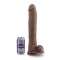 BLUSH AU NATUREL 30,0 cm &Oslash; 6,0 Dildo Daddy aus Sensa Feel &amp; Saugfuss braun