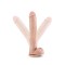 BLUSH AU NATUREL 30,0 cm Ø 6,0 Dildo Daddy aus Sensa Feel & Saugfuss flesh