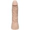 VAC U LOCK Dildo Thin Dong aus Ultraskyn 17,5 cm Beige