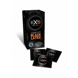 EXS Kondome Schwarz 12 Stk.