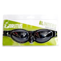 BRUTUS Blinders Silikon Augenbinde schwarz