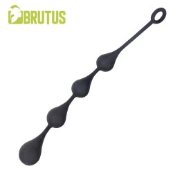 BRUTUS Hot Drops Silikon Analkette XXL &Oslash; 6,0 cm...