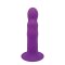 DREAM TOYS Solid Love Silikon Dildo 18,0 cm &Oslash; 4,0 cm purple