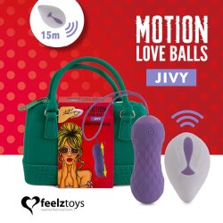 FEELZTOYS Motion Love Balls Jivy mit Vibration &amp;...