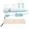 LE WAND Bodywand Plug-In Massager mit Kabel Himmelblau