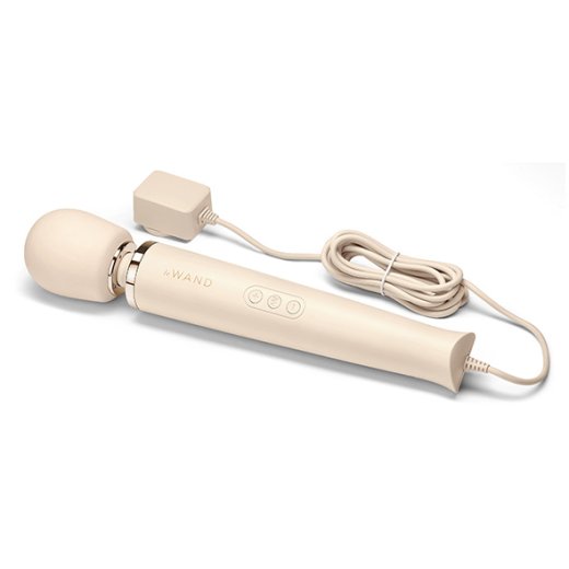 LE WAND Bodywand Plug-In Massager mit Kabel Cream