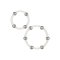 CALEXOTICS Steel Beaded Penisring-Set aus Silikon