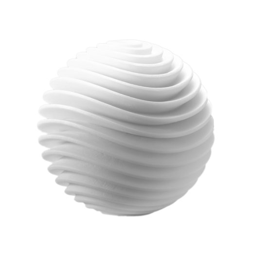 TENGA Geo Aqua Masturbator aus elastischem Elastomer Weiss