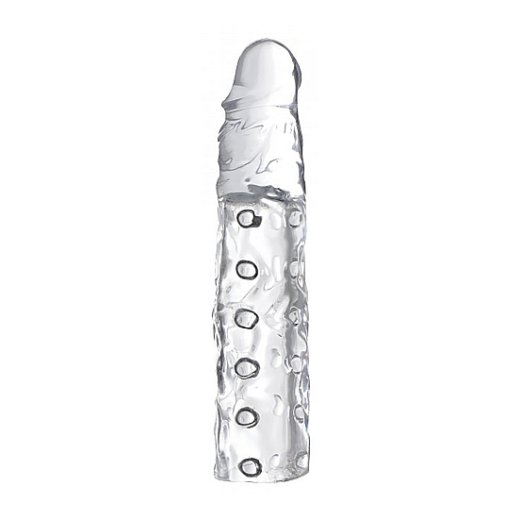 SIZE MATTERS Penisvergrösserungs-Sleeve 7,5 cm Transparent
