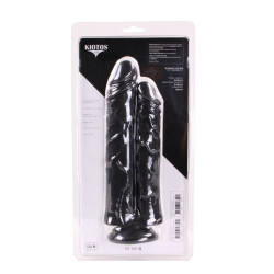 KIOTOS Cox 029 Doppel-Dildo 28,0 cm Schwarz