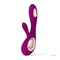 LELO Soraya Wave G-Punkt &amp; Klitoris Vibrator Deep Rose