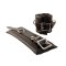 MR.B Premium Leder Handfesseln Schwarz