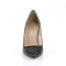 PLEASER High Heel Pointed-Toe Pump aus Leder Schwarz