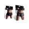 REGNES FETISH PLANET Mesh & Wetlook Shorts Schwarz L