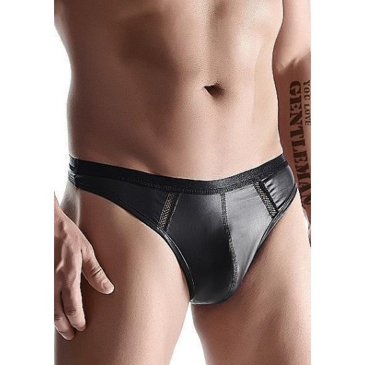 REGNES FETISH PLANET Wetlook Thongs Schwarz XL