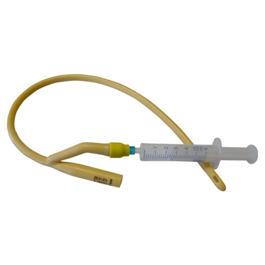 MR.B Foley Retainable Katheter aus Silikon und Latex 8.00 mm