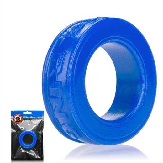 OXBALLS Pig Penisring aus Platinum Silikon Blau