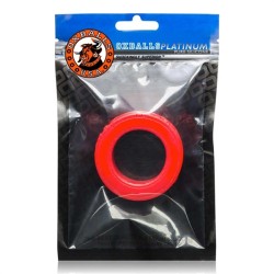 OXBALLS Pig Penisring aus Platinum Silikon Rot