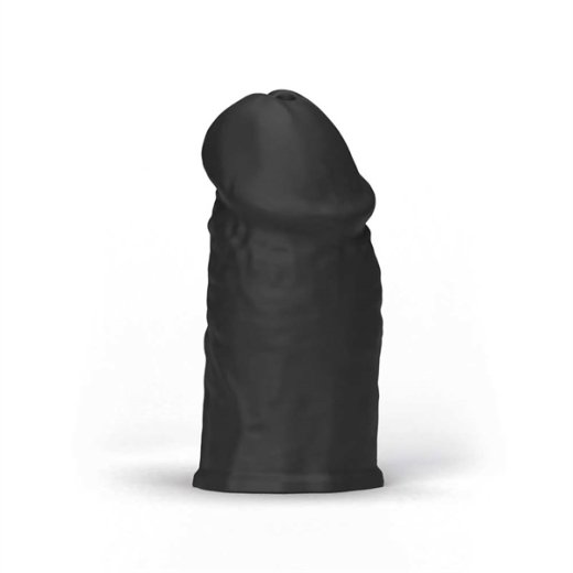 ALL BLACK E-Boy Real Skin Masturbator