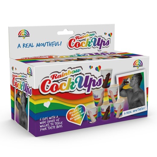 SPENCER & FLEETWOOD Cockups Becher mit Penisprint