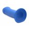 SQUEEZE-IT Flexibler Dildo aus Silikon Blau