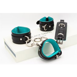 BLACK SWAN Hand- & Fussfessel Set Black Ice Medium