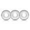 OXBALLS Ringer 3er-Pack Penisringe aus Flex-TPR Transparent