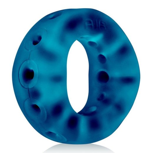 OXBALLS Air Penisring aus TPR-Silikon-Mischung Blau
