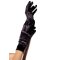 LEG AVENUE Klassische Handschuhe aus Nylon Schwarz