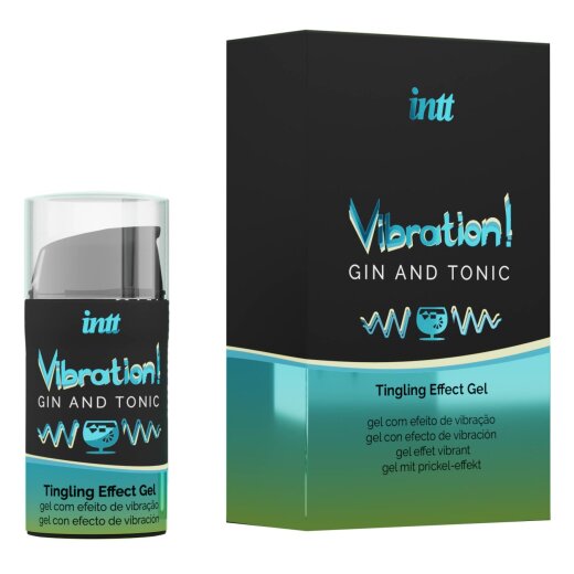 INTT Vibration Gin &amp; Tonic Stimulationsgel 15ml