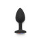 TOY JOY Rainbow Booty Jewel Anal-Plug aus Silikon Small Schwarz