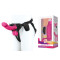 PEGASUS 6,5 Realistischer Dildo mit Hoden &amp; Fernbedienung und Harness Set pink