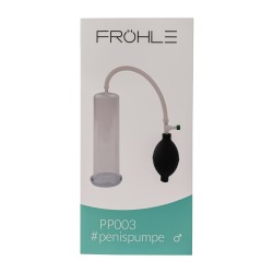 FRÖHLE PP003 Peniszylinder mit Ballpumpe L Ø 5,5 cm x 20 cm