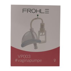 FRÖHLE VP003 Vulvapumpe Set Solo Extreme mit Kolbengriffpumpe Professional