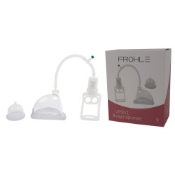 FRÖHLE VP001 Vulvapumpe Set Duo Extreme Professional mit Kolbengriffpumpe