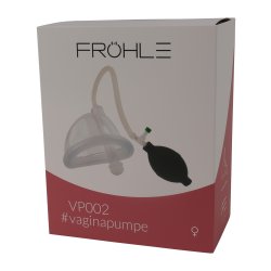 FRÖHLE VP002 Vulvapumpe Set Solo Extreme mit Ballpumpe