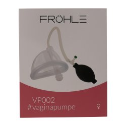 FRÖHLE VP002 Vulvapumpe Set Solo Extreme mit Ballpumpe