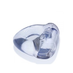 OXBALLS Stash Penisring mit Kapseltasche Transparent