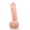 HUNG SYSTEM Lil Dildo mit Saugfuss &Oslash; 7,7 cm XL beige